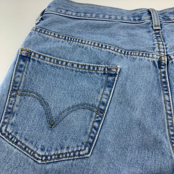 Levi’s 505 Straight Leg Regular Fit Mens Jeans 36 30 - Picture 5 of 13